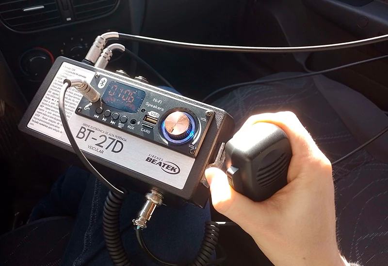 BT-27D Veicular com caixa de transporte