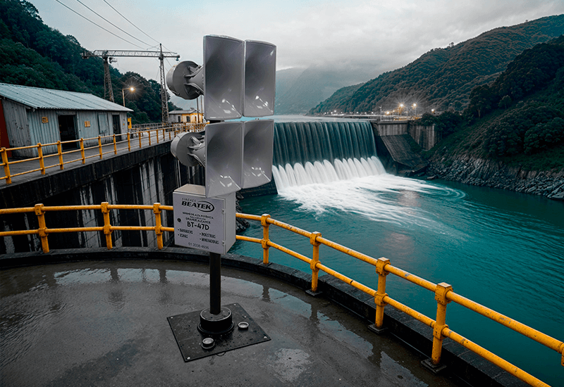 Aplicação BT-47D em ambiente externo